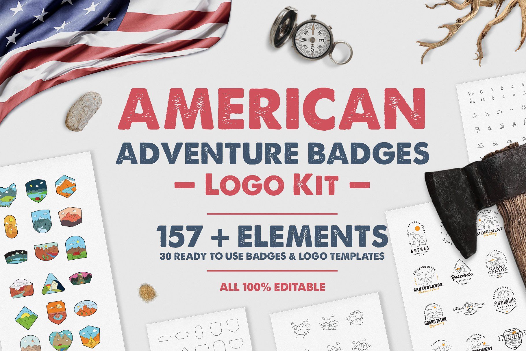 Creativemarket - American adventure badges logo ki.jpg